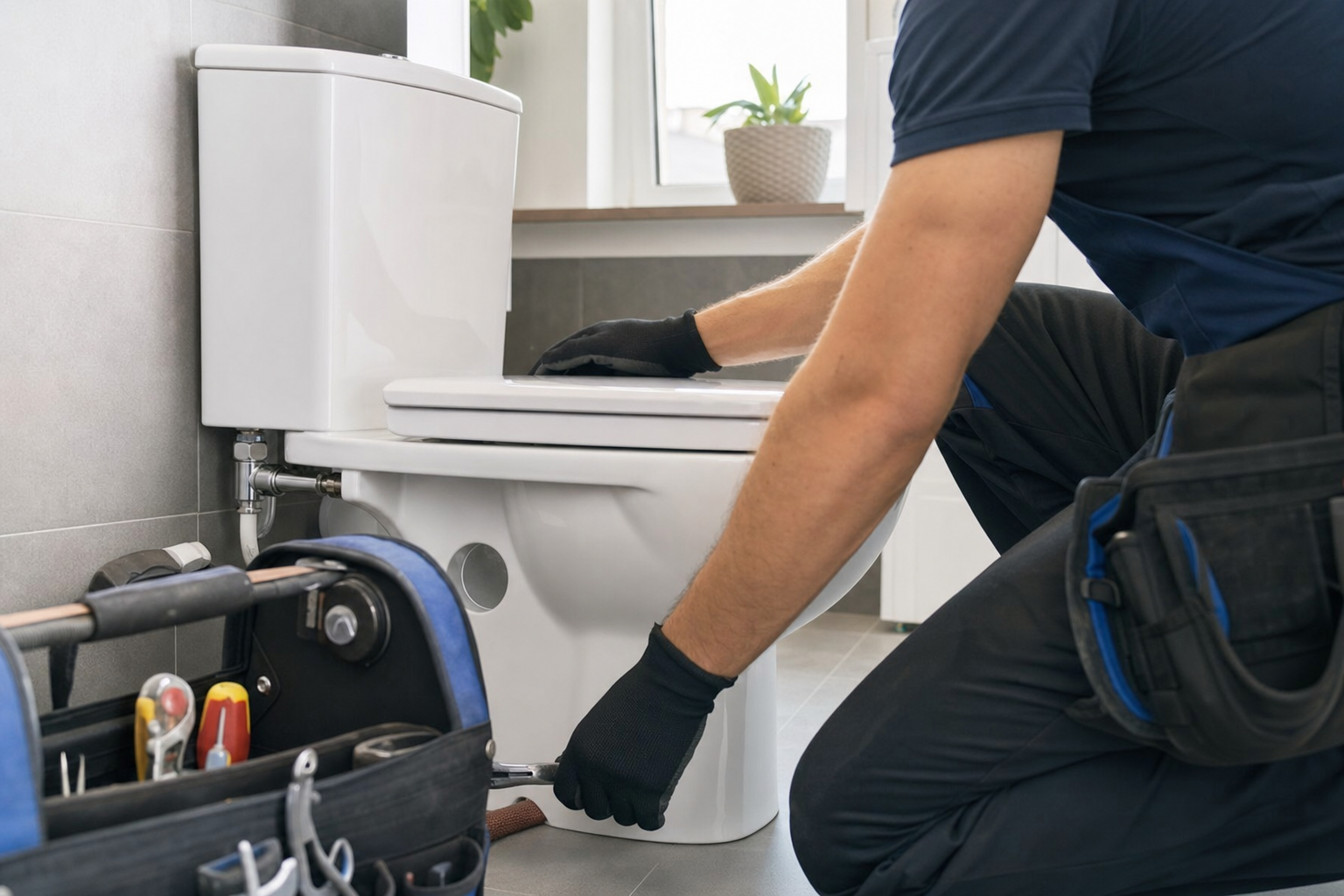 Toilet Plumbing Battersea service image